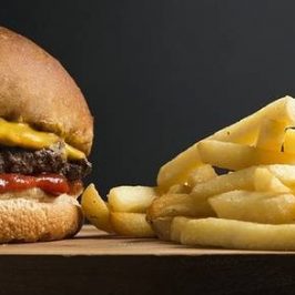 hamburger patat