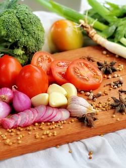 Veel verschillende ingrediënten