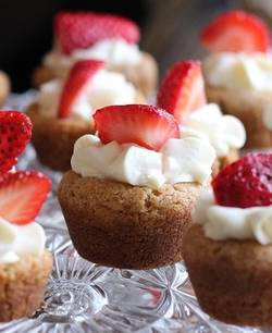 cupcakes aardbei